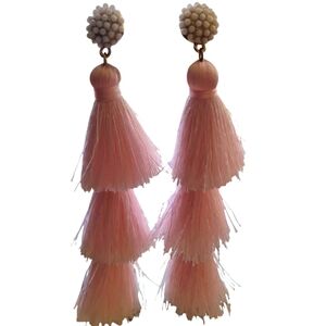 Tassel long earings